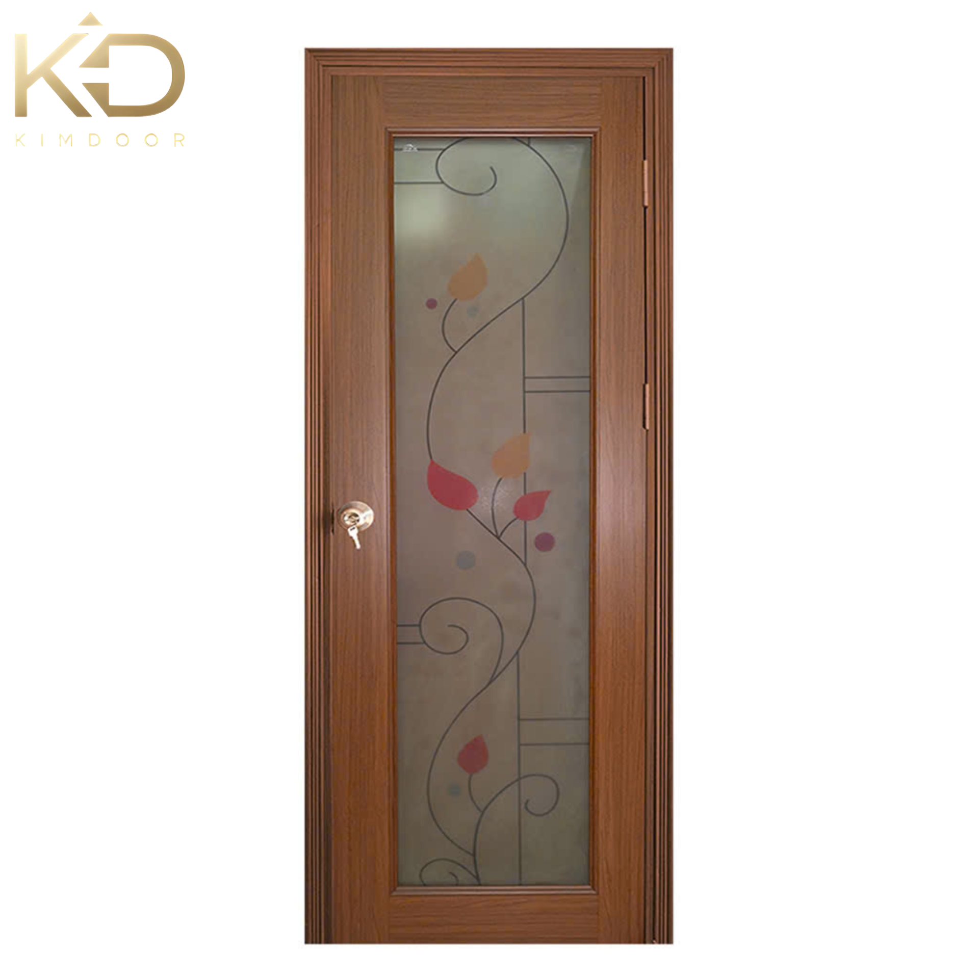 Cửa nhựa PVC giả gỗ KD 04.23