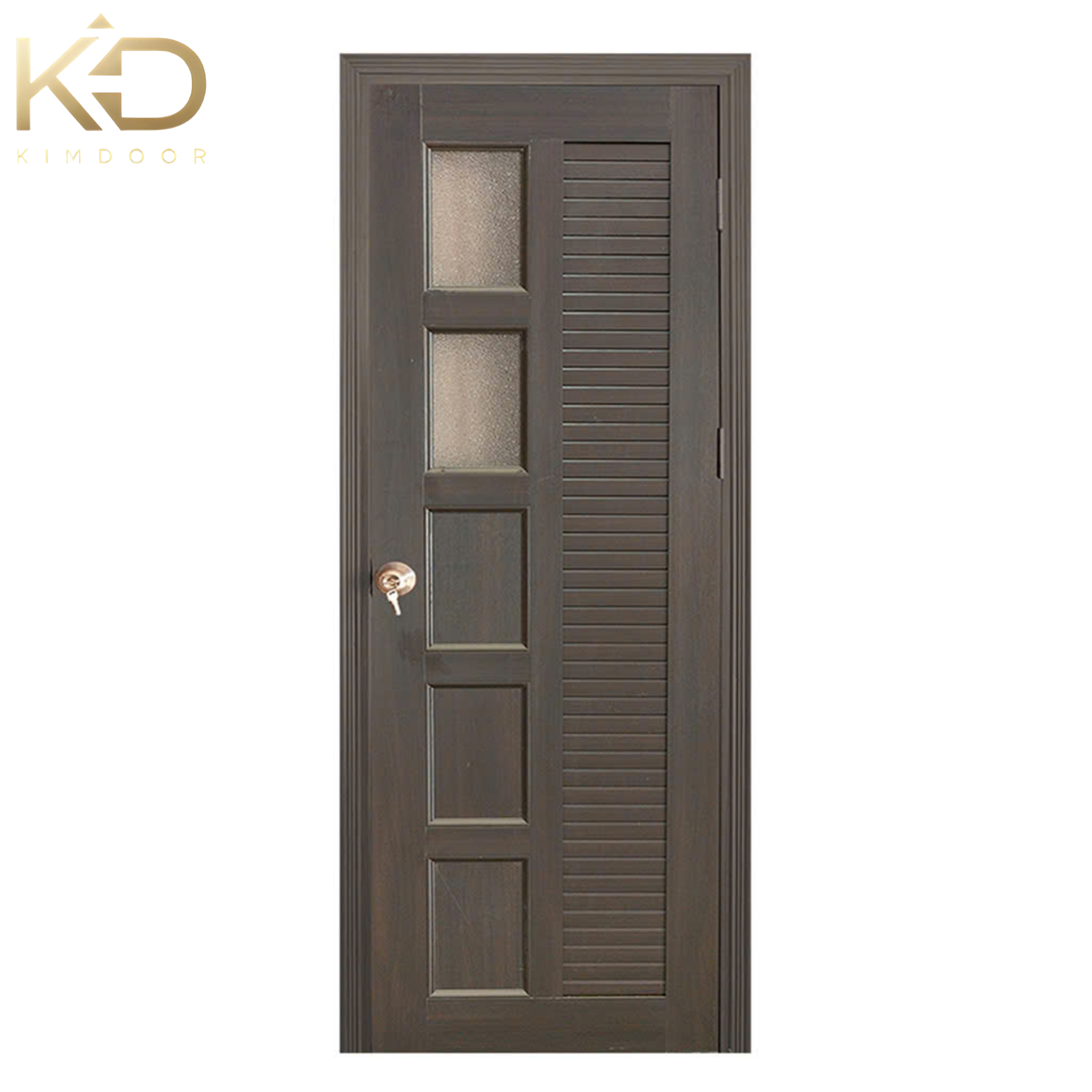 Cửa nhựa PVC giả gỗ KD 05.23