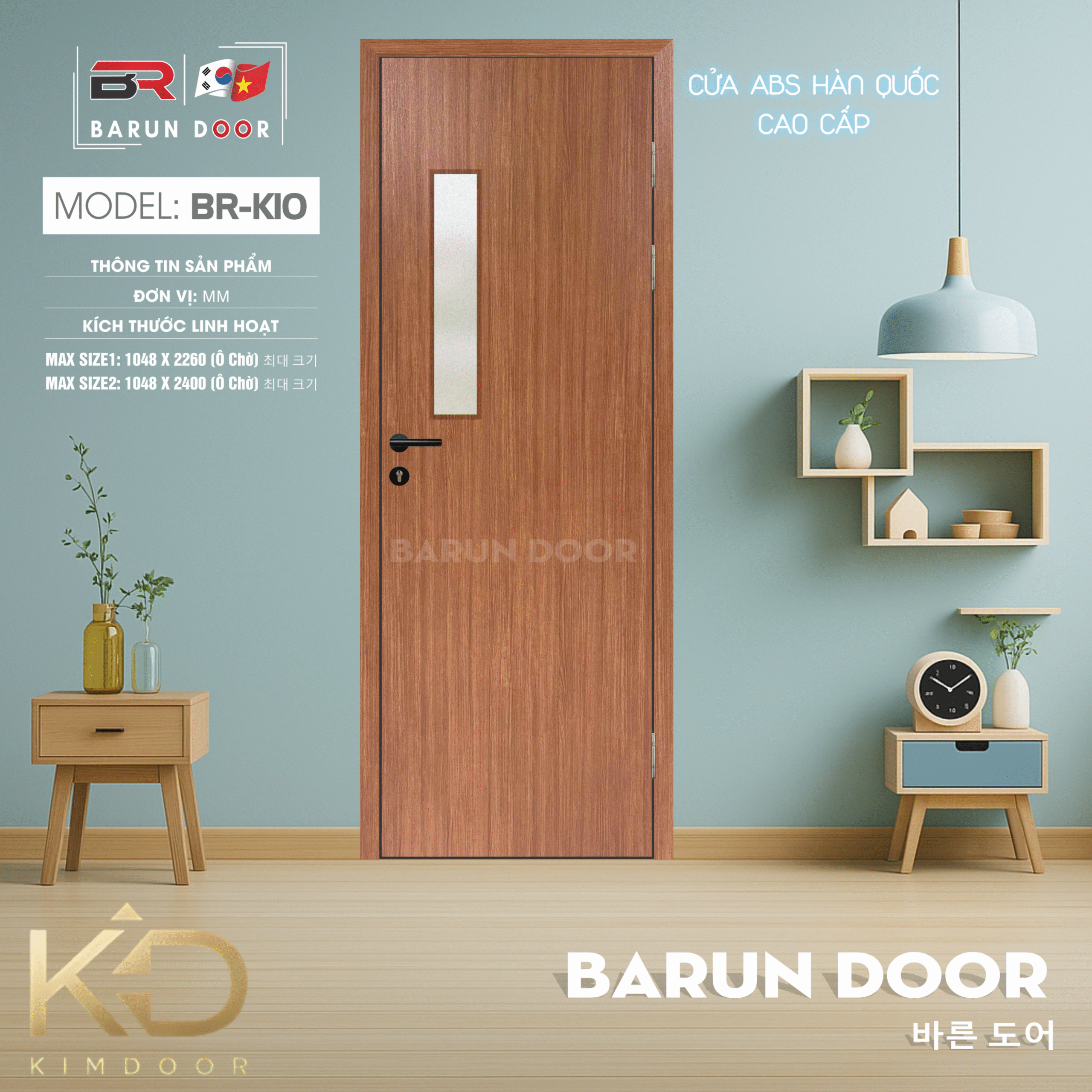 Báo giá cửa nhựa ABS Hàn Quốc mới nhất (2026)