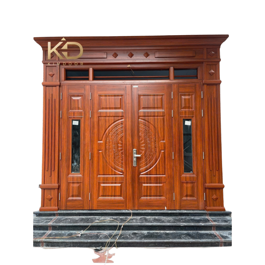 Báo giá cửa thép vân gỗ