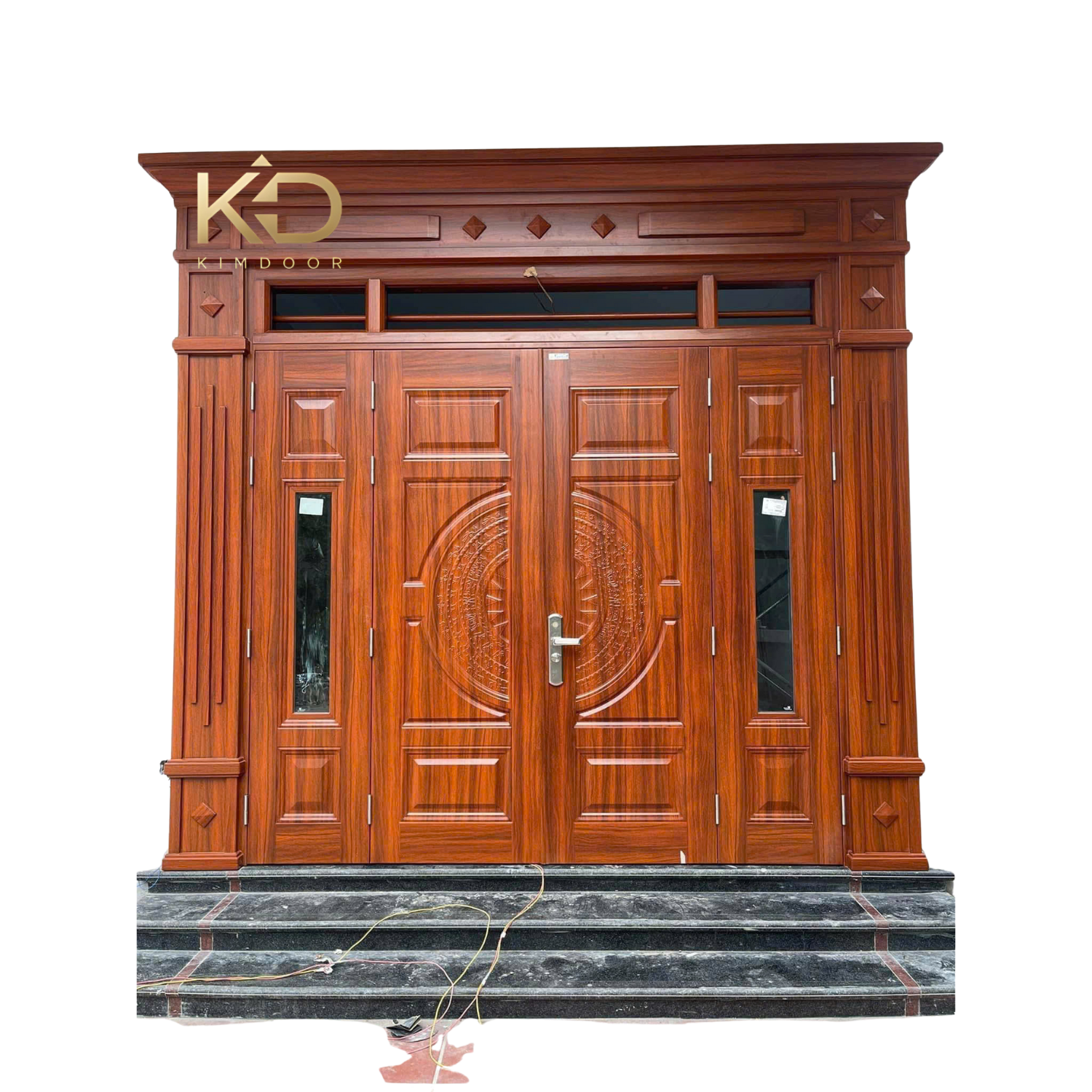 Báo giá cửa thép vân gỗ