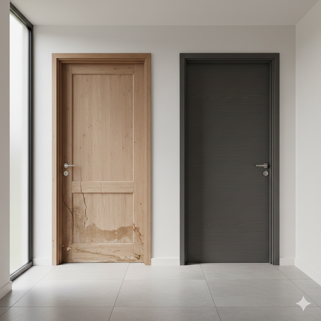 Cửa nhựa Composite có thật sự chống nước tuyệt đối