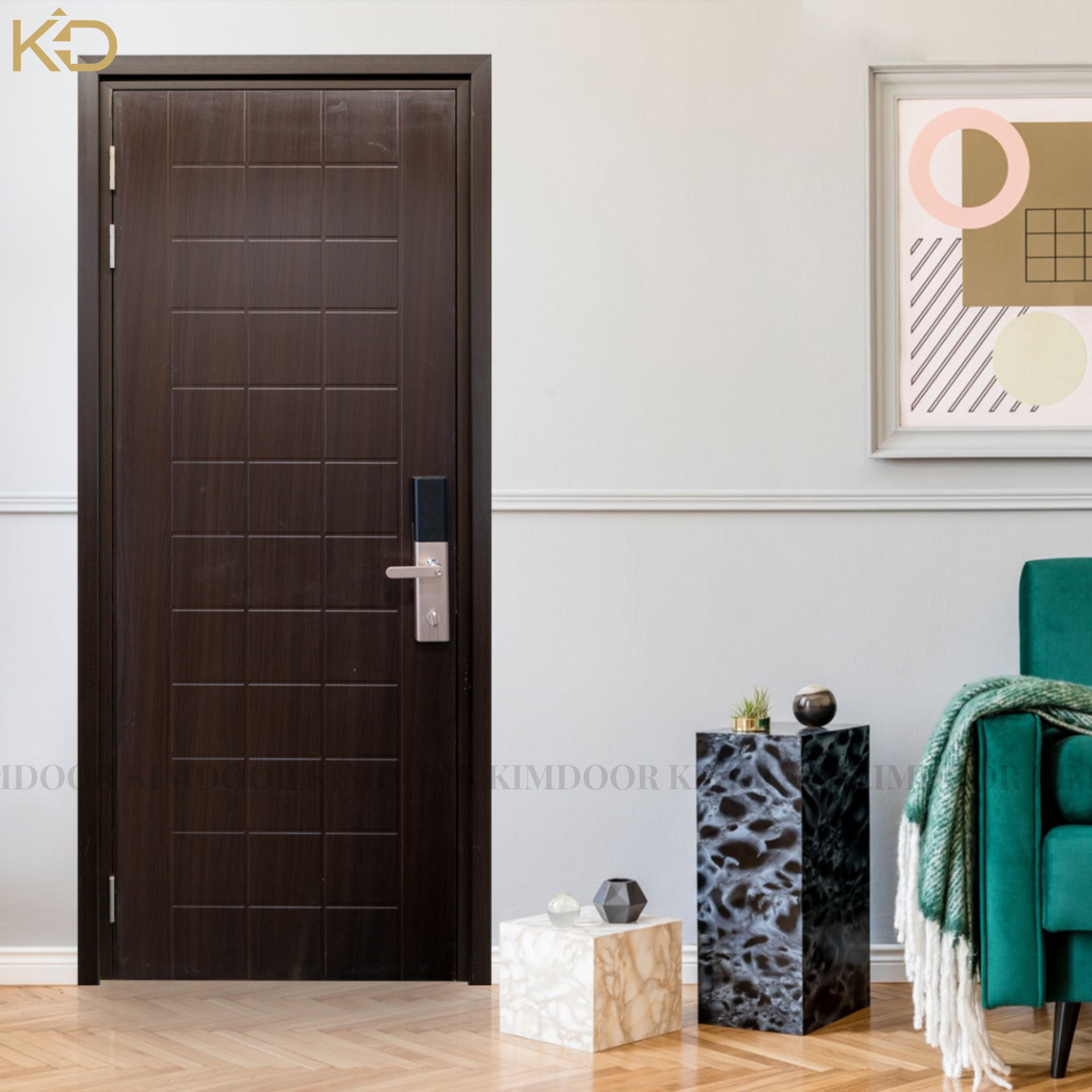 Cửa nhựa Composite cho phòng ngủ - KD3 15-23