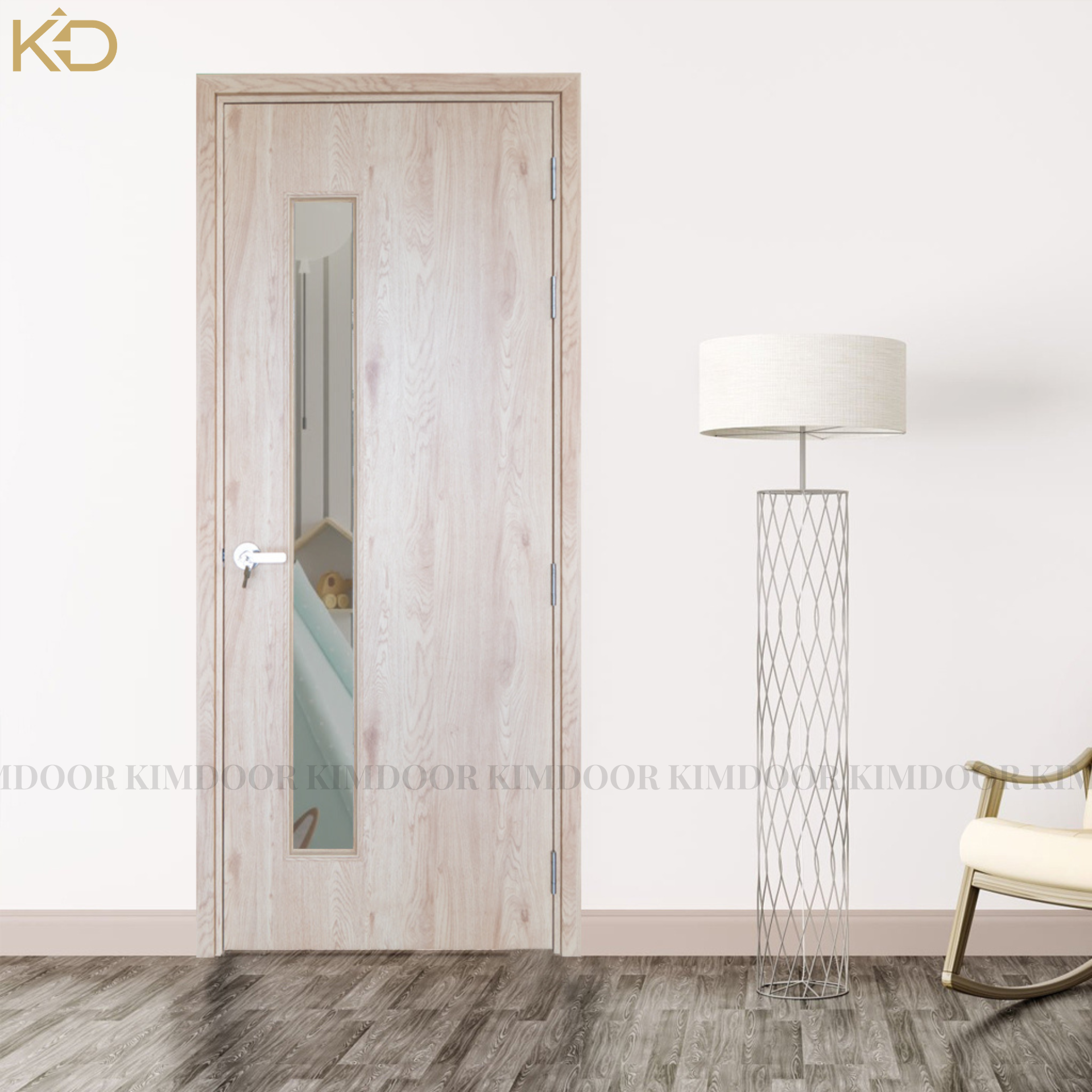 Cửa nhựa Composite cho phòng ngủ - KD3 17-23