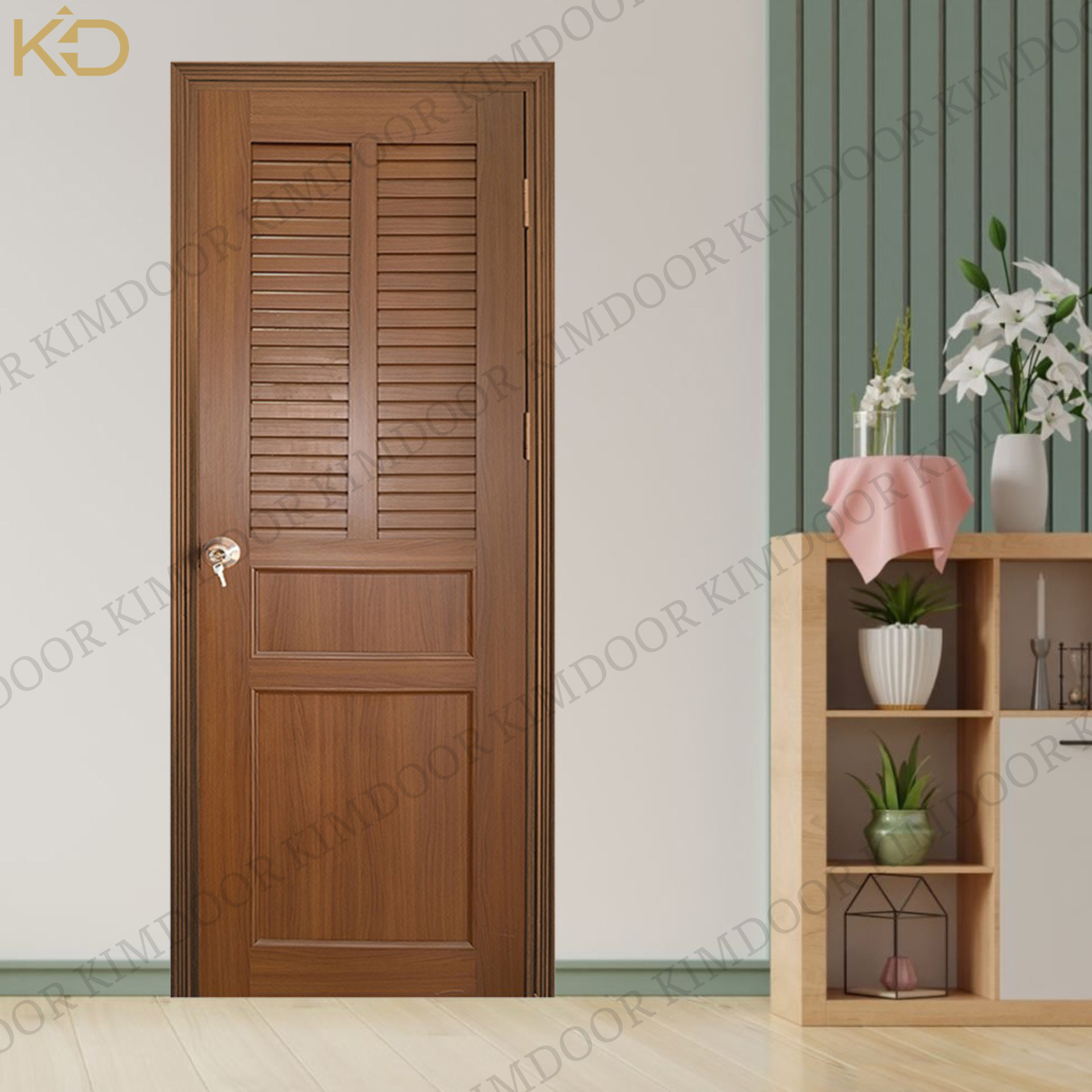 Cửa nhựa ghép thanh chống nước
