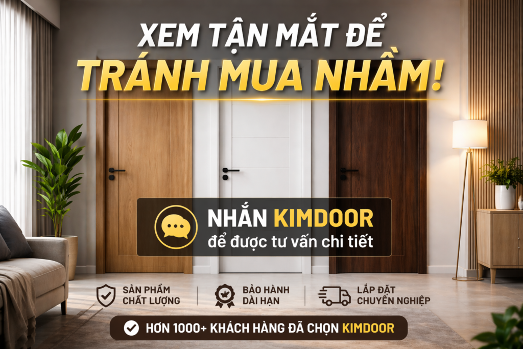 Cách nhận biết cửa nhựa Composite tốt và kém