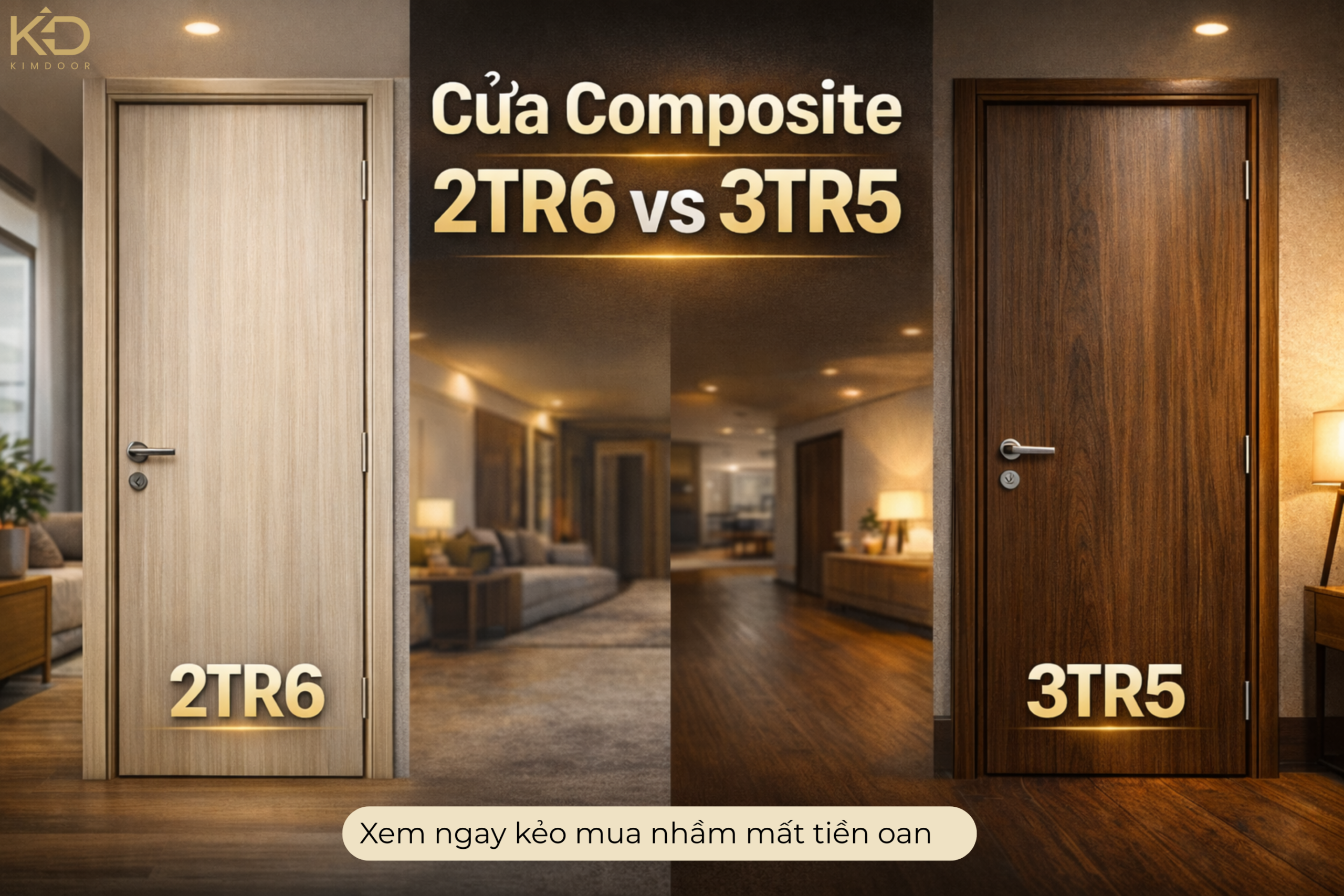 Cách nhận biết cửa nhựa Composite tốt và kém