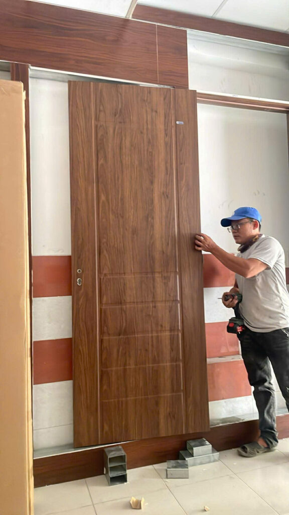 Quy trình tư vấn, đo đạc và lắp đặt cửa tại Kimdoor