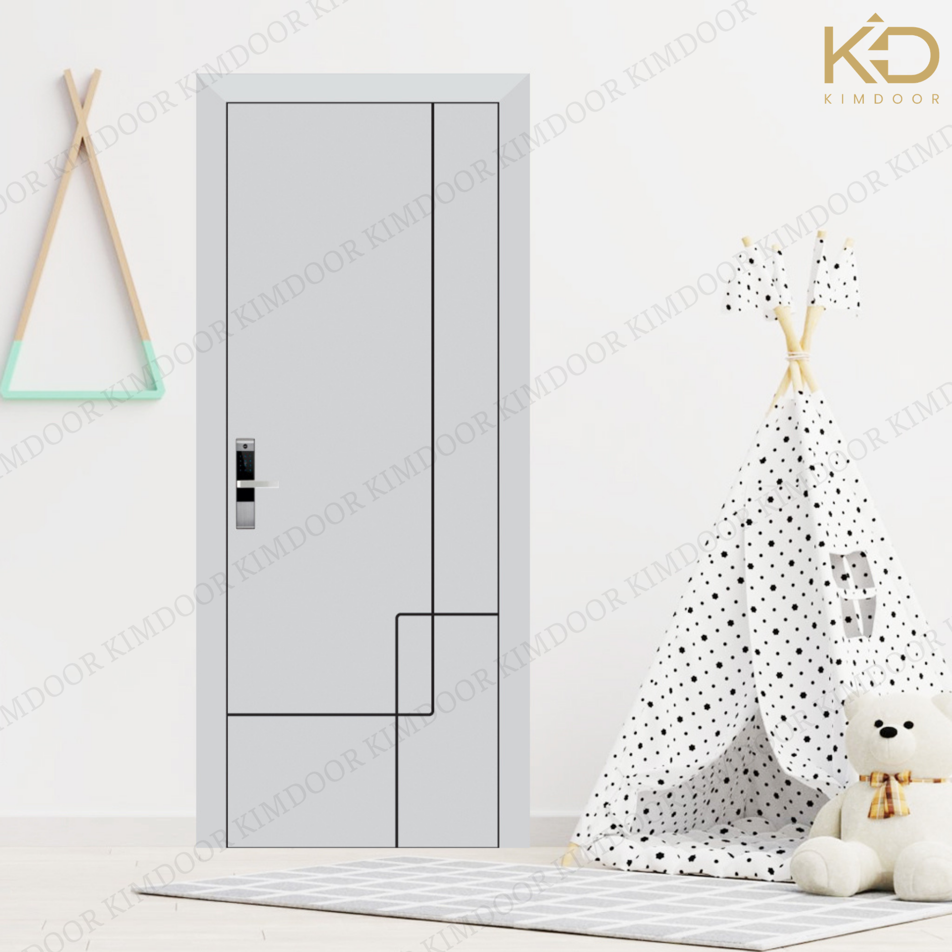 Cửa nhựa Composite Đài Loan - KD.42-25