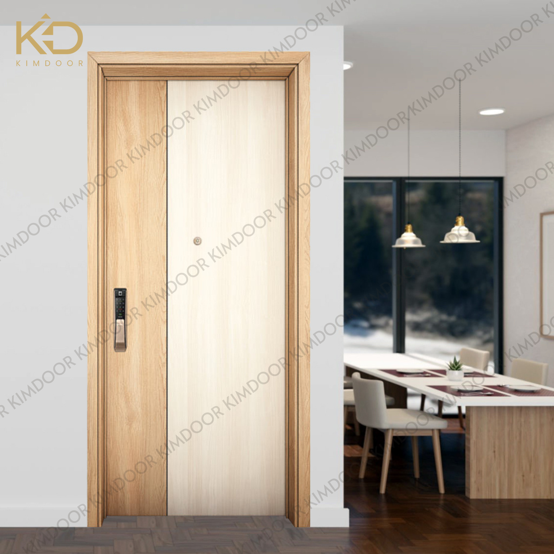Cửa Gỗ MDF Melamine