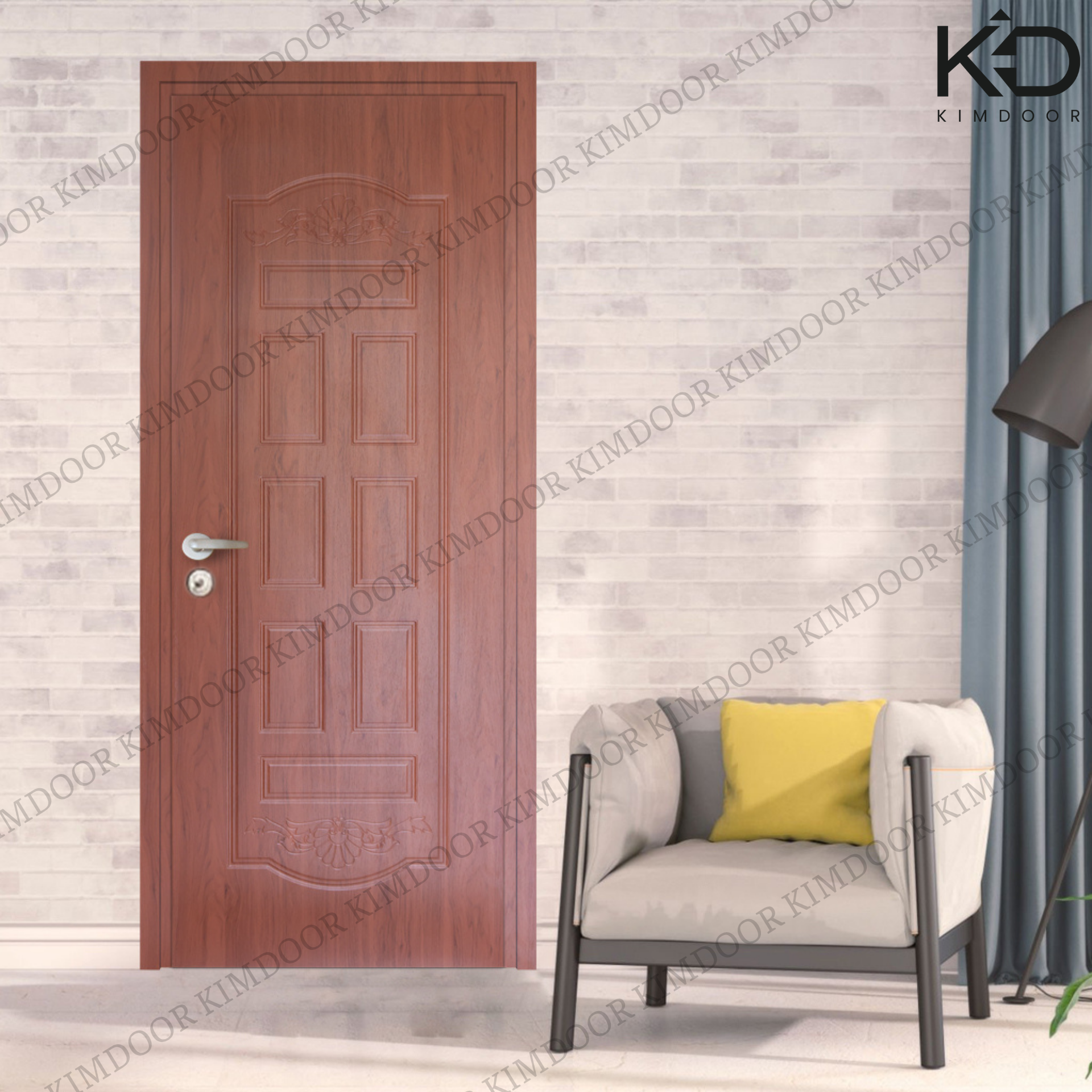 Cửa gỗ Composite Đài Loan - KD.81-25