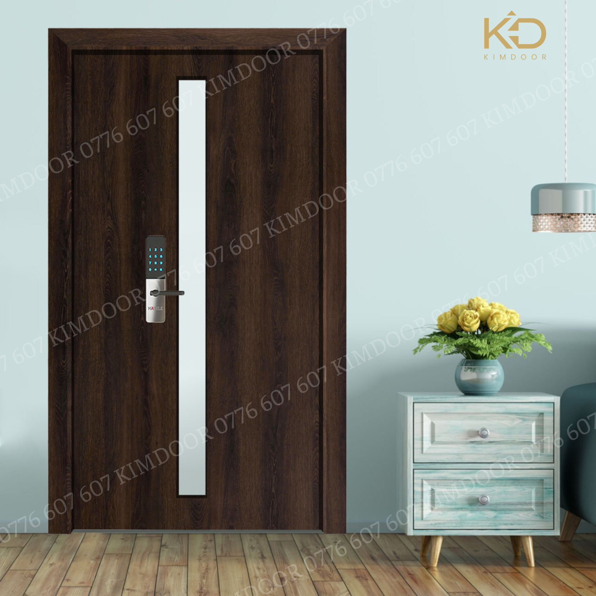 Cửa nhựa gỗ Composite - KD.32-23