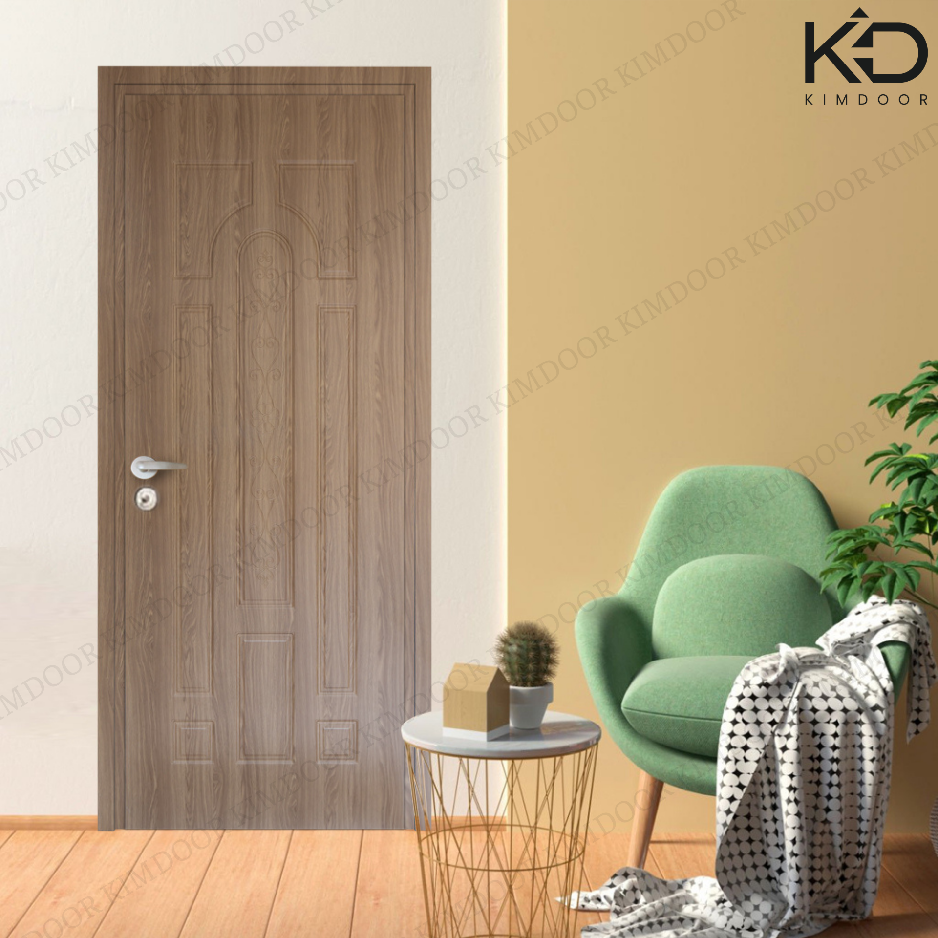 Cửa nhựa Composite Hàn Quốc - KD.86-25
