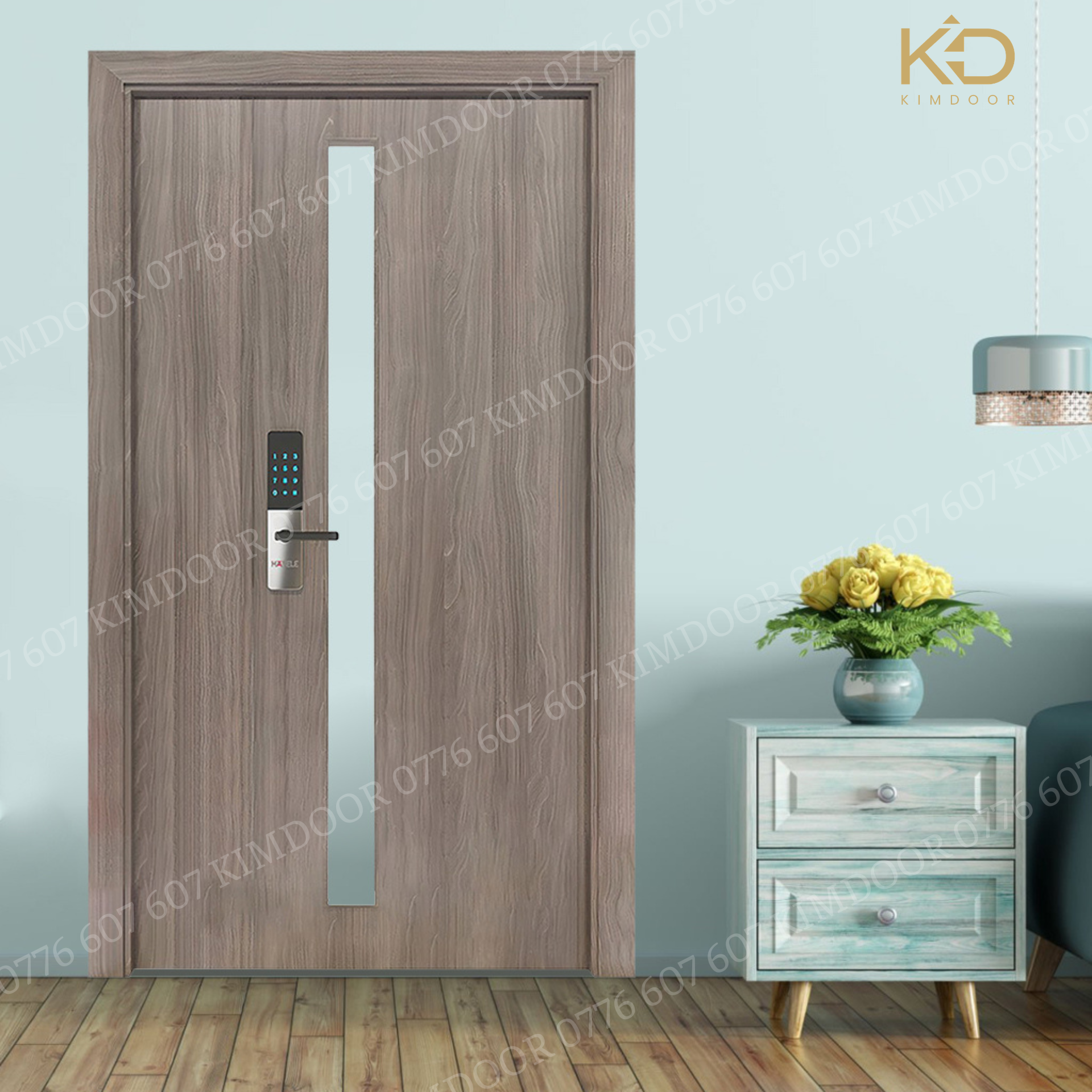 Cửa nhựa gỗ Composite - KD.33-23