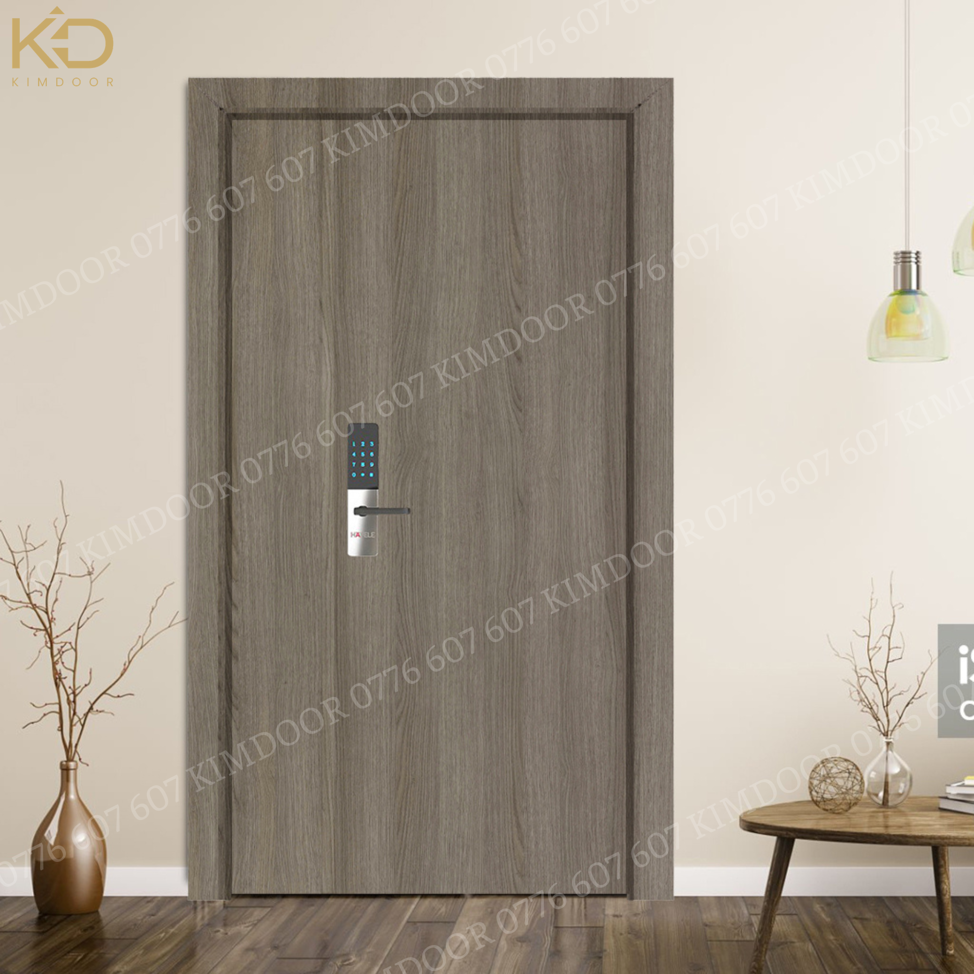 Cửa nhựa gỗ Composite - KD.34-23