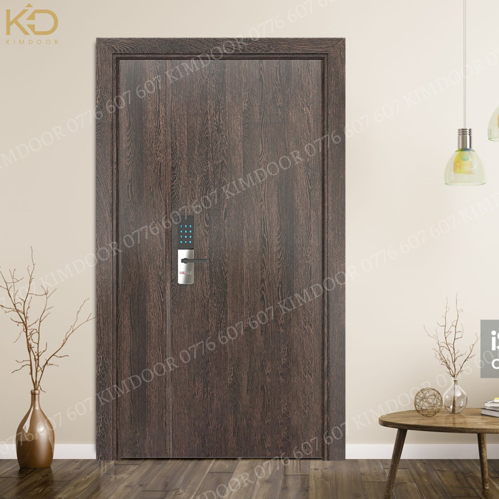 Cửa nhựa gỗ Composite - KD.35-23