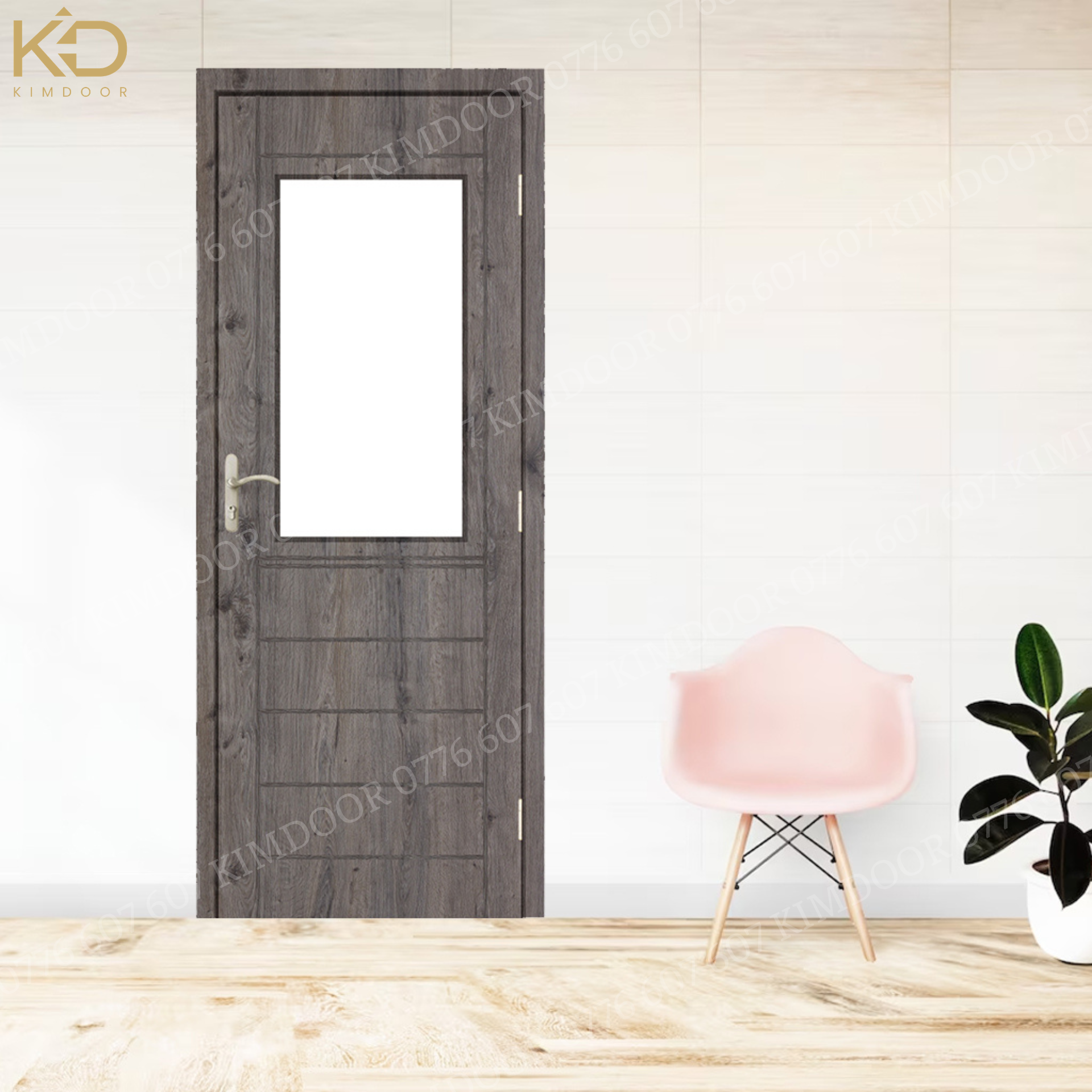 Cửa nhựa gỗ Composite - KD.39-23