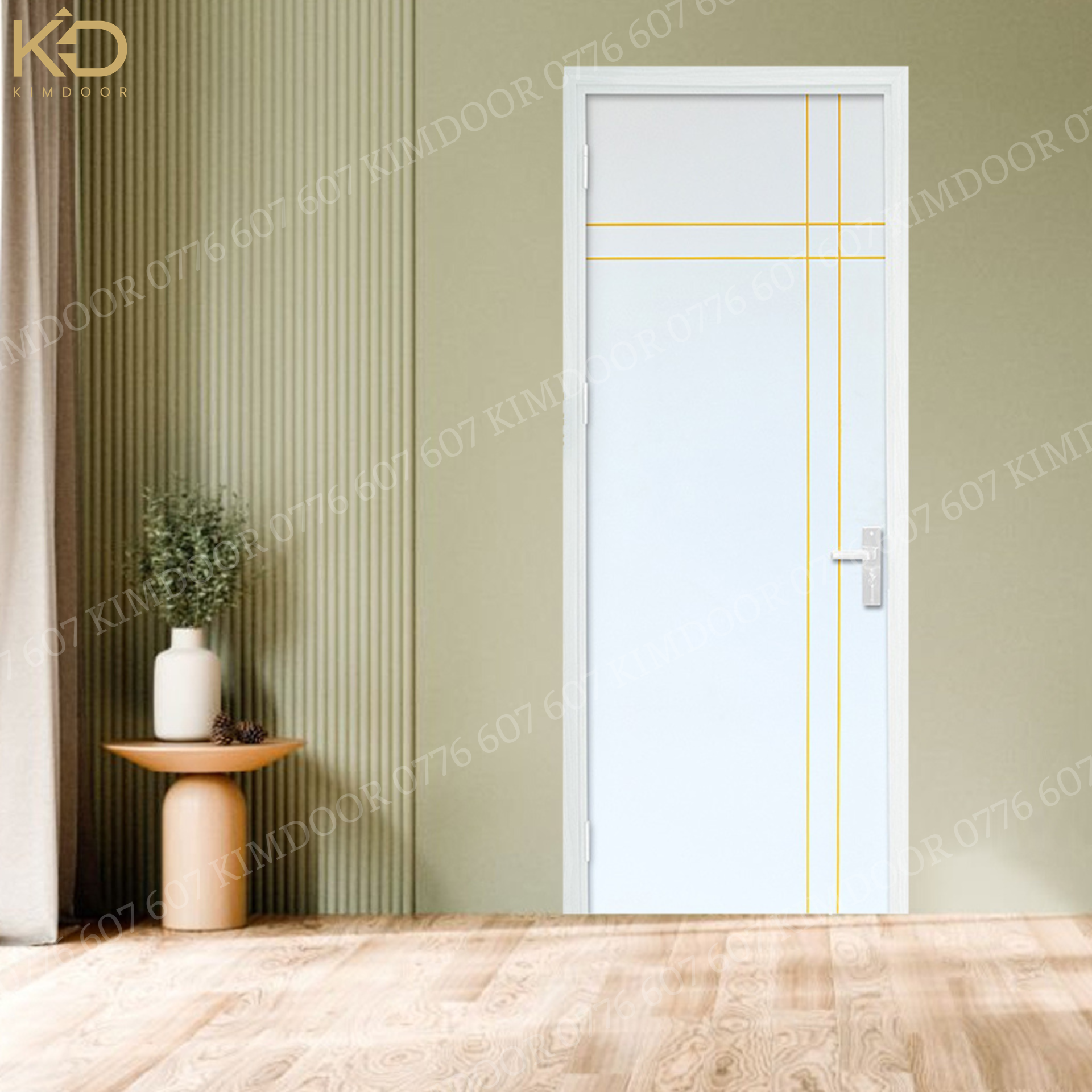 Cửa nhựa gỗ Composite - KD.44-23